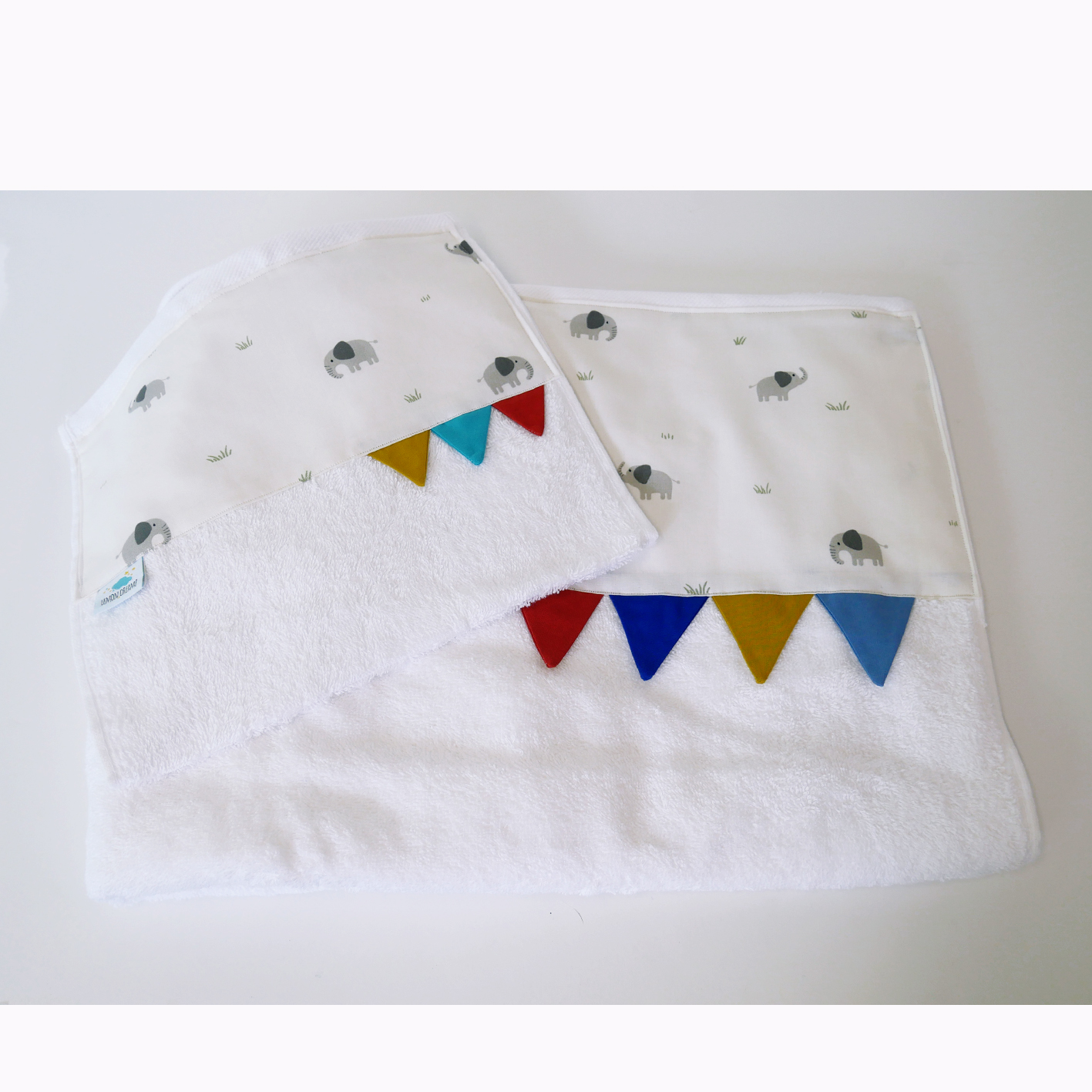 Πετσέτες βάπτισης μουσικές νότες