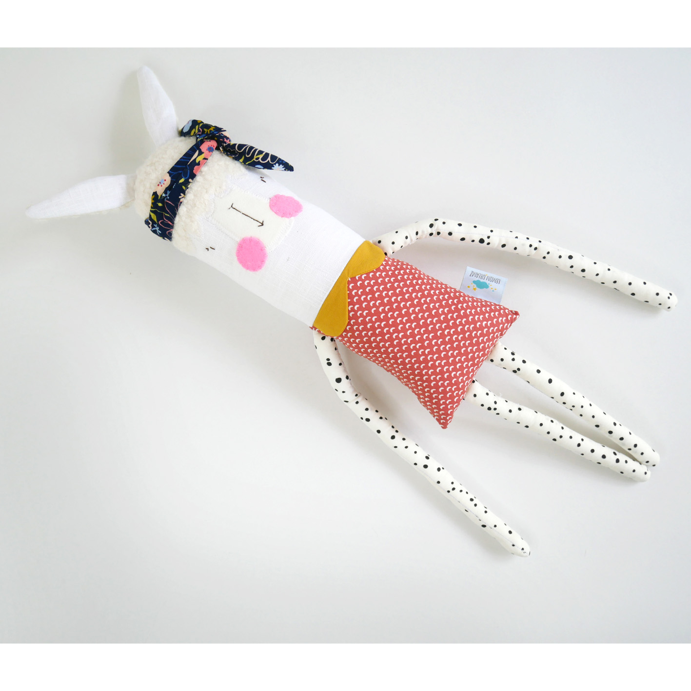 Cuddler Llama με μαντήλι - Image 4