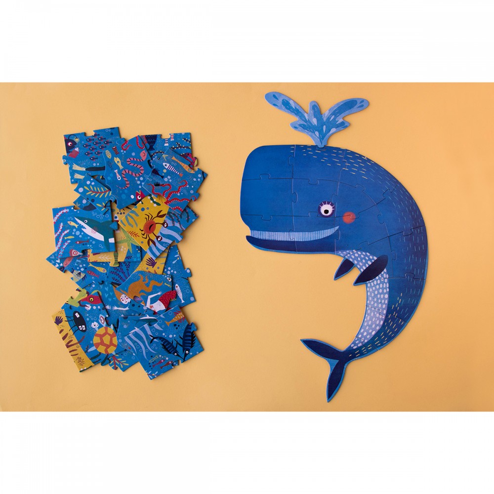 My Big Blue Shape Puzzle - 36 pcs - - Image 6