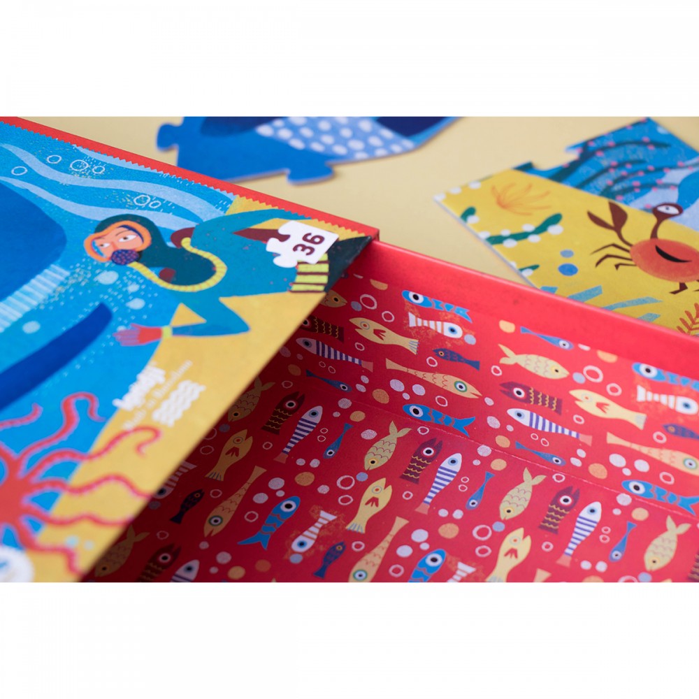 My Big Blue Shape Puzzle - 36 pcs - - Image 3