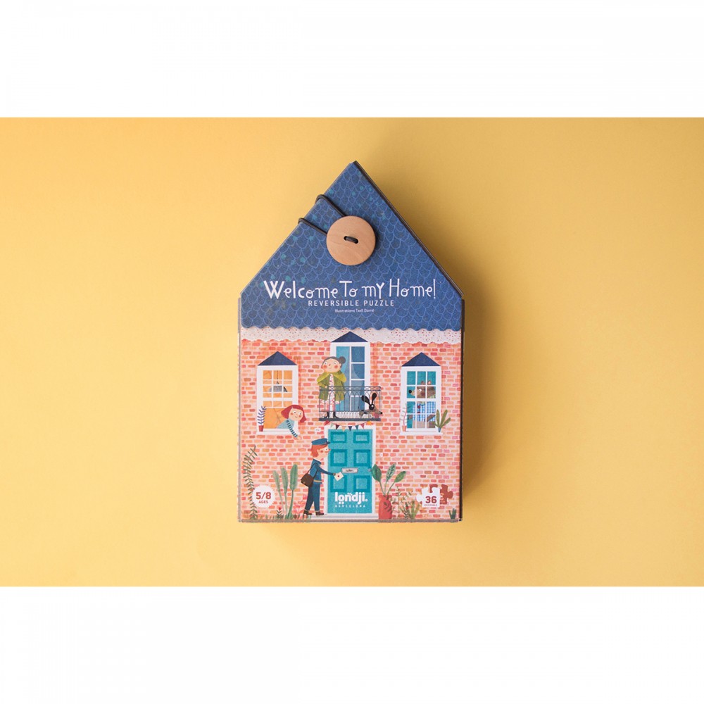 Welcome to my Home! - 36 pcs - Reversible Puzzle - Image 10