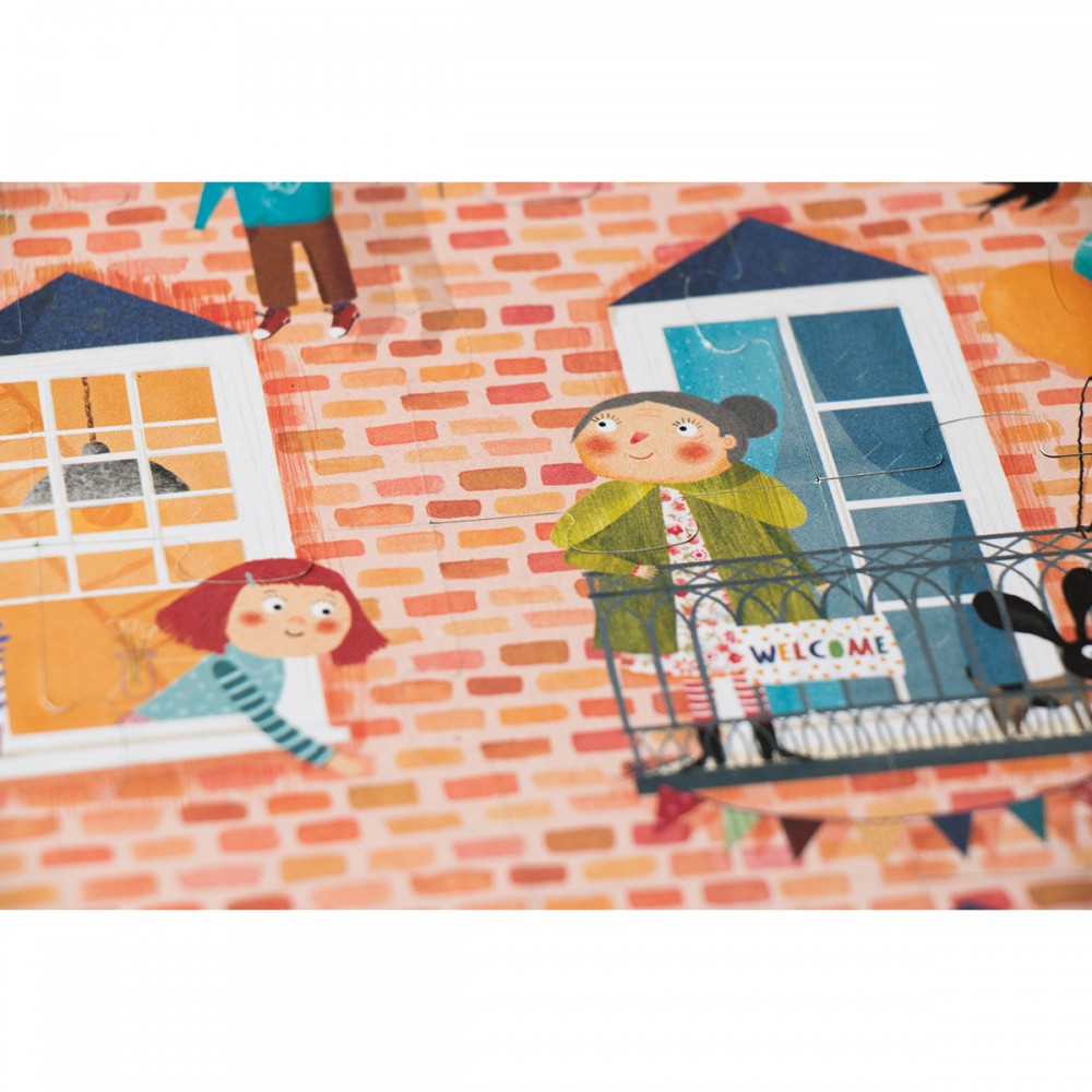 Welcome to my Home! - 36 pcs - Reversible Puzzle - Image 6