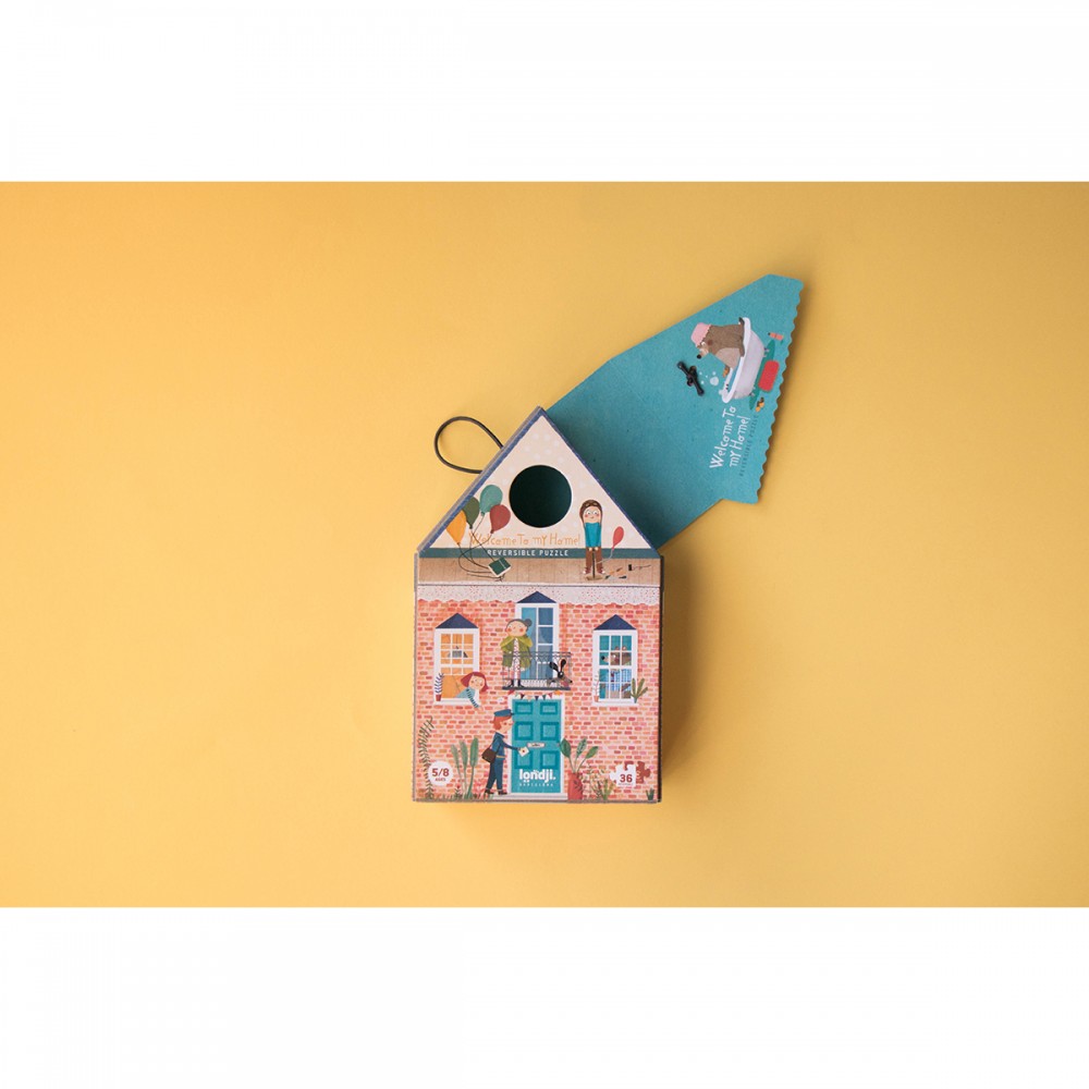 Welcome to my Home! - 36 pcs - Reversible Puzzle - Image 2