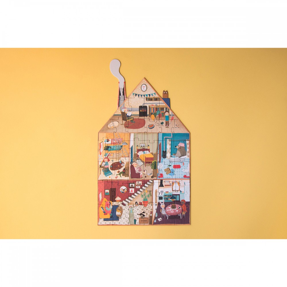 Welcome to my Home! - 36 pcs - Reversible Puzzle - Image 8
