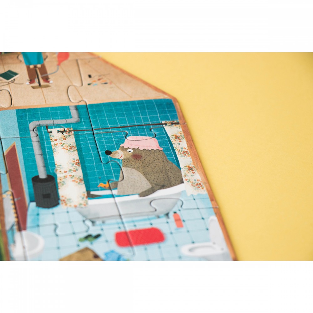 Welcome to my Home! - 36 pcs - Reversible Puzzle - Image 5