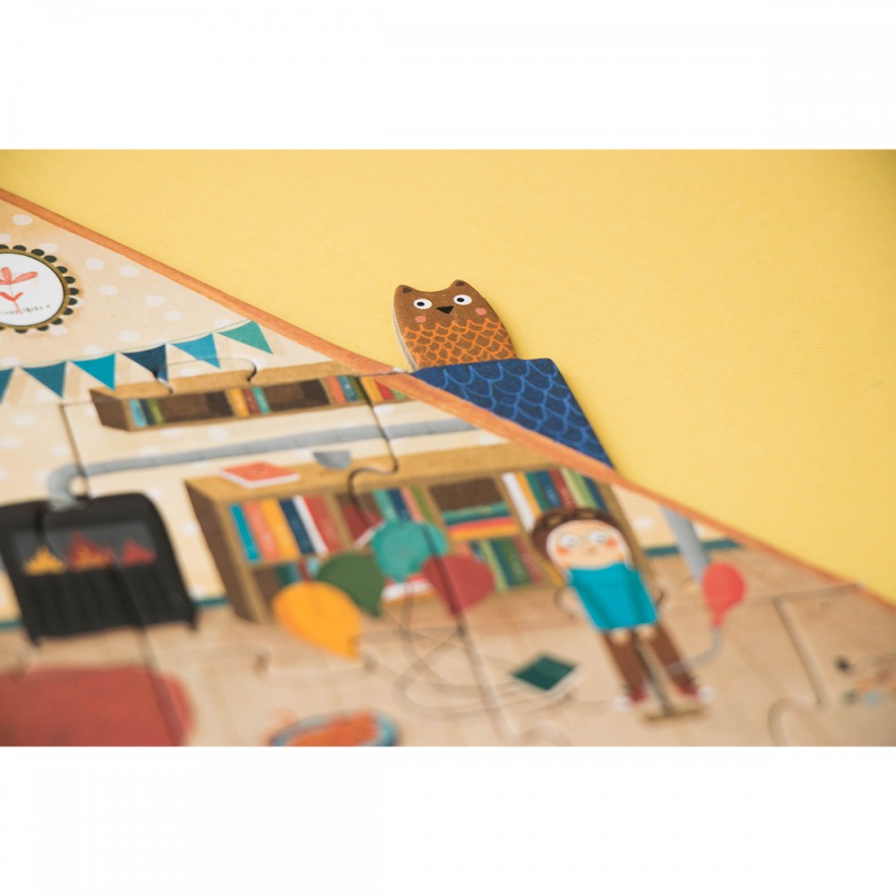 Welcome to my Home! - 36 pcs - Reversible Puzzle - Image 4