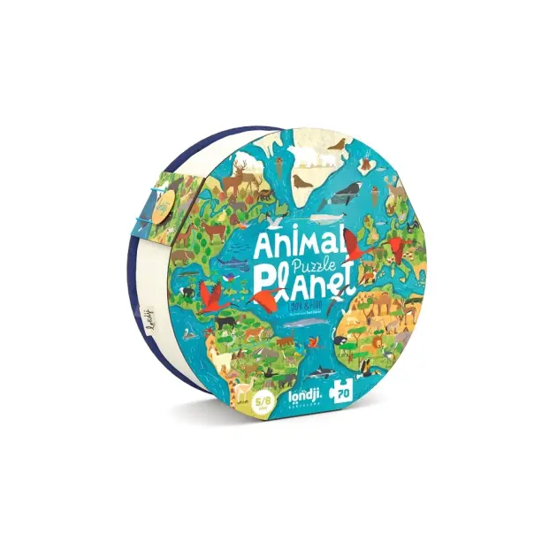 Animal Planet - 70 pcs - Look and Find Puzzle
