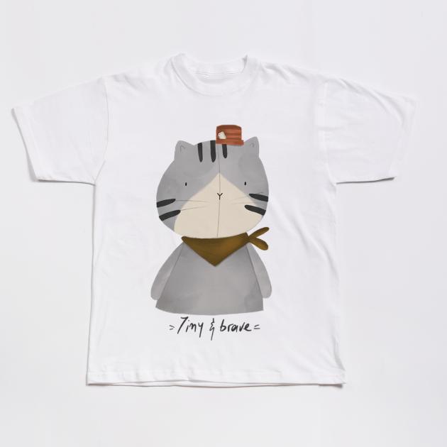 Κοντομάνικο T-Shirt Γάτα