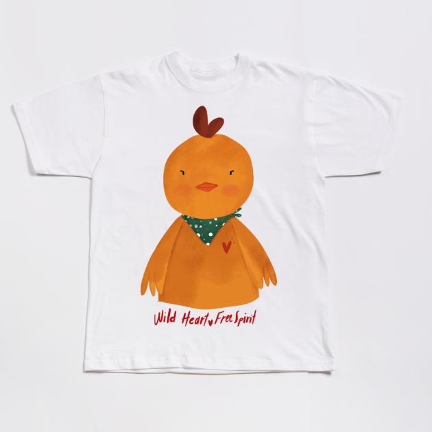 Κοντομάνικο T-Shirt Κοτοπουλάκι
