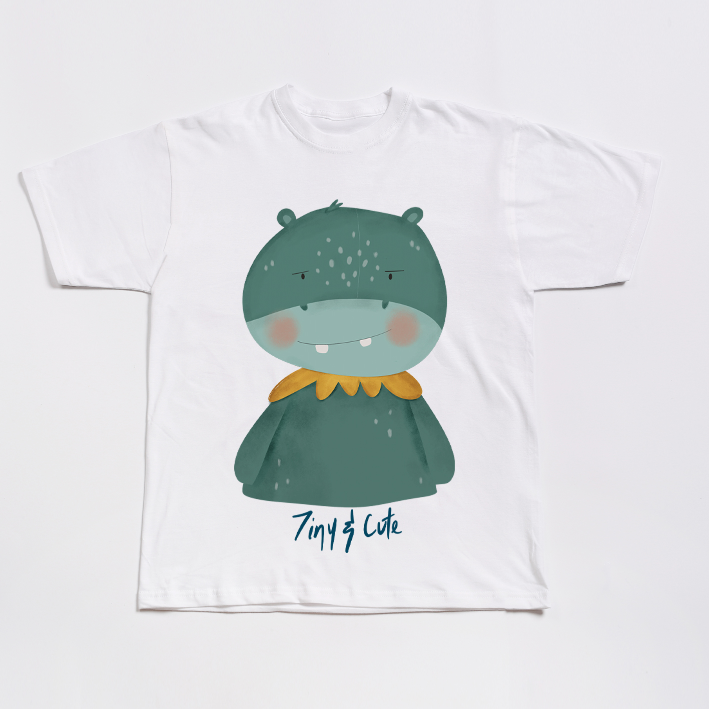 Παιδικό Κοντομάνικο T-Shirt Ιπποπόταμος