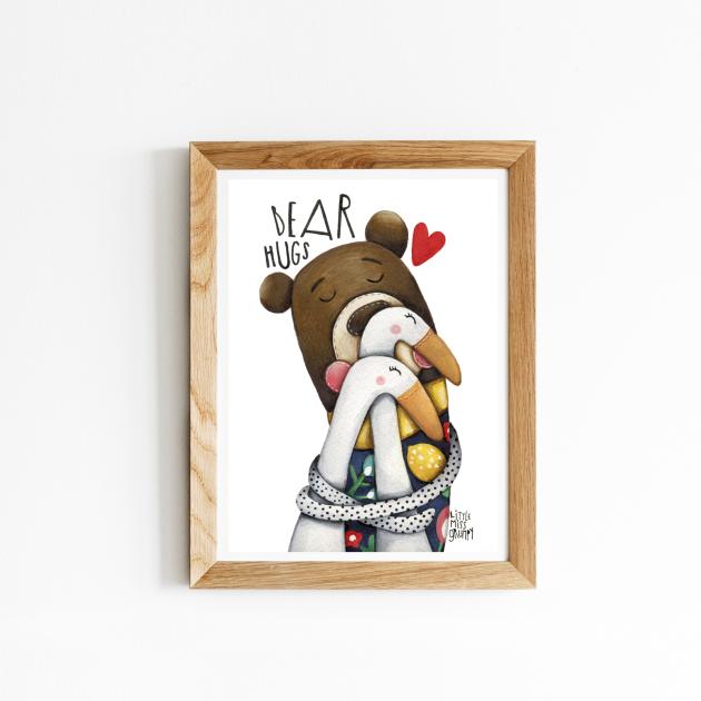 Καδράκι Bear Hugs