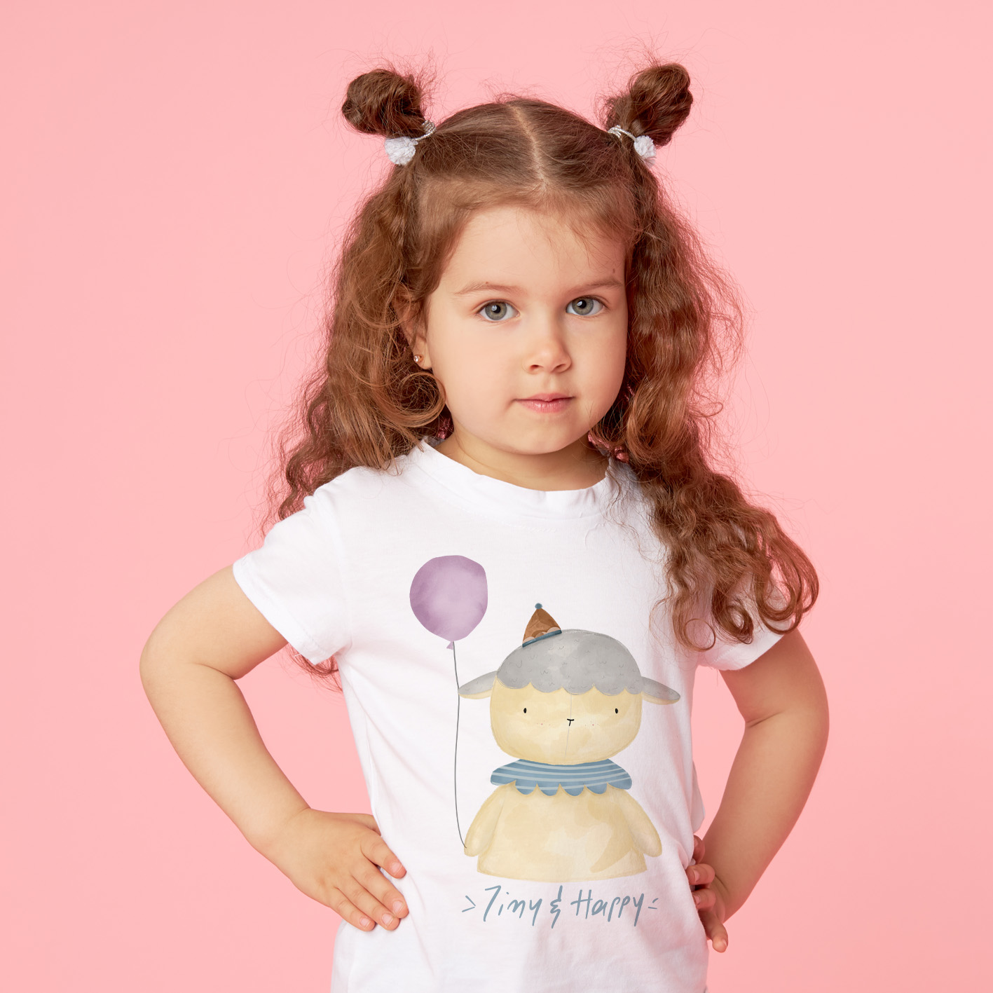 Κοντομάνικο T-Shirt Προβατάκι - Image 3
