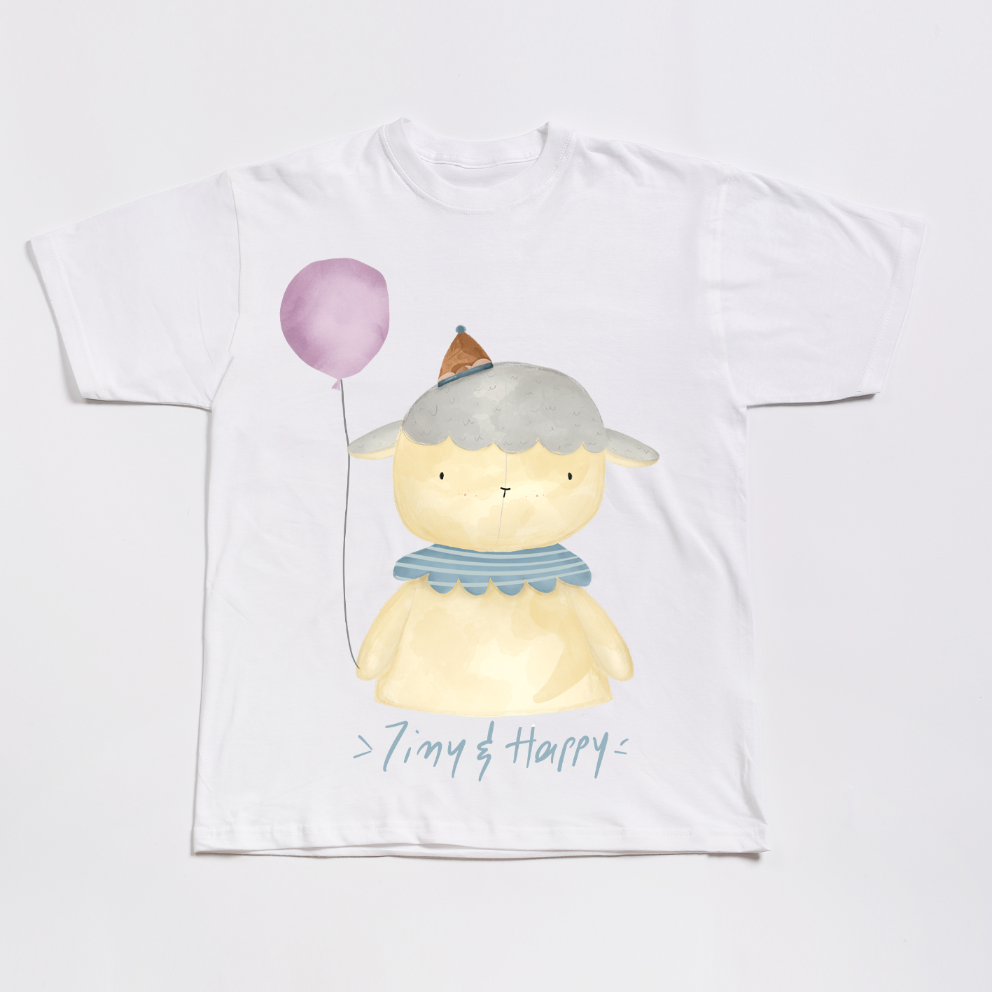 Κοντομάνικο T-Shirt Προβατάκι