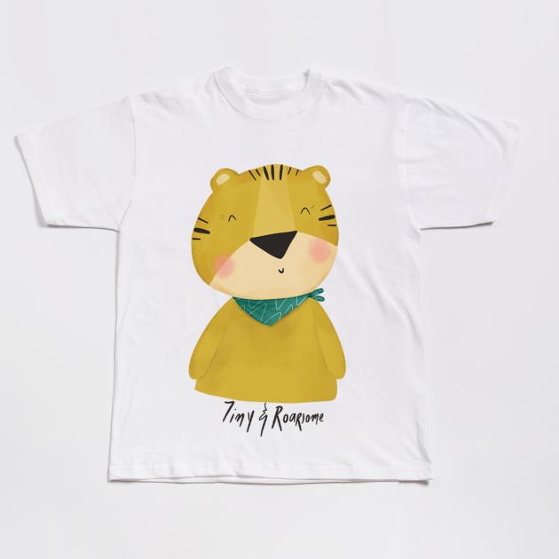 Κοντομάνικο T-Shirt Τιγράκι